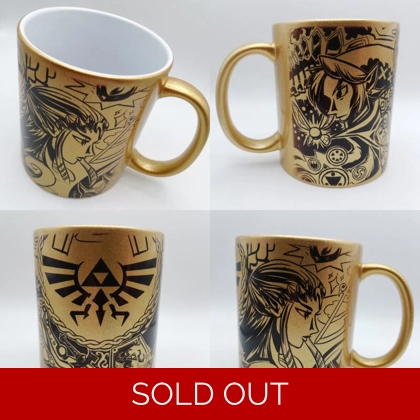 Legend of Zelda - Link and Zelda Mug